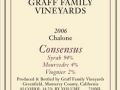 Graff Family Vineyards 2006 Consesus / Chalone