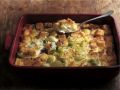 Thomas Keller: leek bread pudding