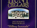 Hunt Cellars 2002 Hilltop Serenade