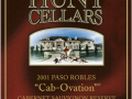 Hunt Cellars 2001 “CabOvation” Cabernet Sauvignon