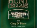 Hunt Cellars 2009 Cinq D’ Blanc