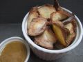 Parsnip Chips and Maple Mustard Dip by Amy Sherman