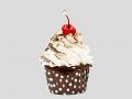 Valentine’s Day Recipes: Romantic Portón Chocolate Cherry Cupcake