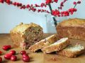 Holiday Recipes:  Pear & Cranberry Loaf
