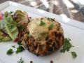 Baked Stuffed Portabellini Mushrooms