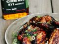 Grilled Korean and Knob Creek® Rye Whiskey BBQ-Style Wings
