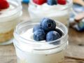 Lemon Ginger Cheesecake Mousse Cups