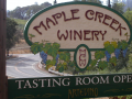 Winery of the Week: Maple Creek – Mendocino County, Ca