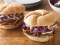 BBQ Beef Brisket Sandwiches with Coleslaw