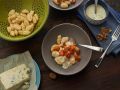 Parmesan Gnocchi with Sweet Potato and Gorgonzola Cream Sauce