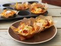 Triple Cheese Ravioli Cupcakes
