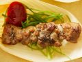 Patina Catering: Filipino BBQ Chicken Skewers for the Governors Ball