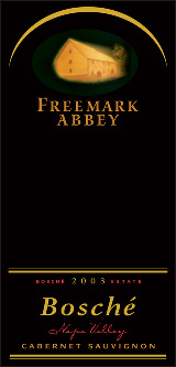Freemark Abbey, Cabernet Bosche 2003