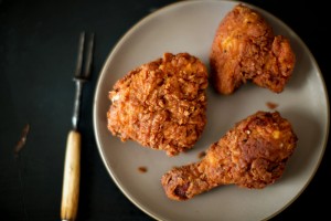 Rosemary-Brined Buttermilk Fried Chicken