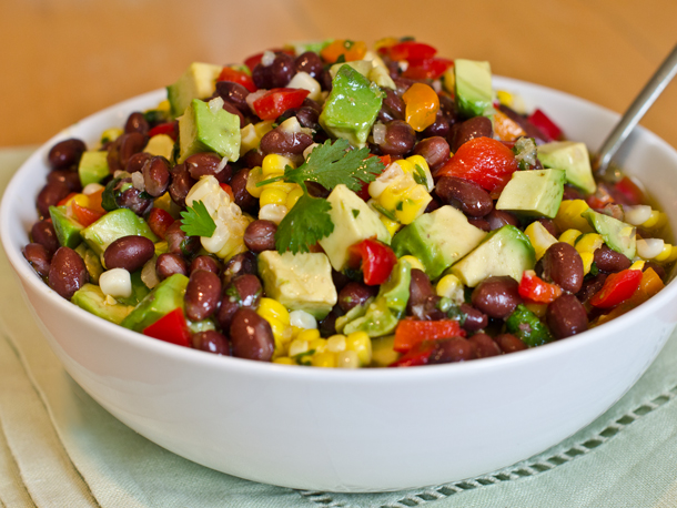 2013-06-05-black-bean-corn-red-pepper-salad