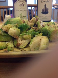 brussel sprouts salad july 2