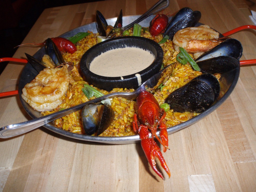 Chef Munther’s Seafood Paella