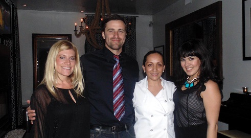 Executive Chef Diana Hernandez (2nd from right) with Crescent Staff