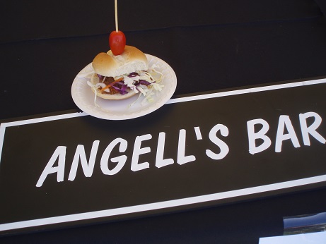 Angell’s Bar & Grill’s slider.