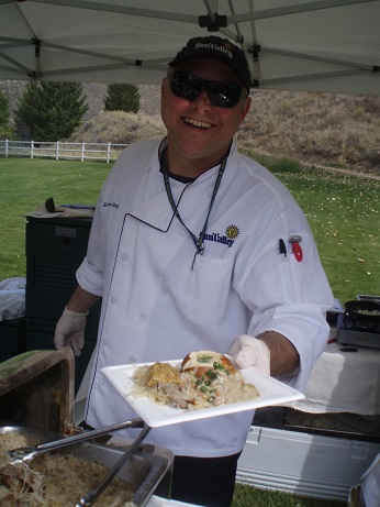 Chef Jeffrey Rigg at Taste of Sun Valley