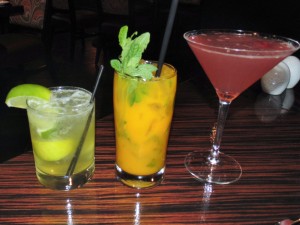Indian Heat Margarita, Mumbi Mule, Angelica Cocktail
