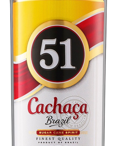Cachaça 51 label