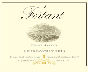Fortant_Coast Select_Chardonnay2013 90H X 120Lmm