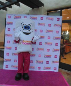 Cuppy Dunkin' Donuts Mascot 