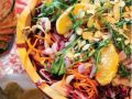 Caramelized Carrot Salad with Radicchio and Citrus